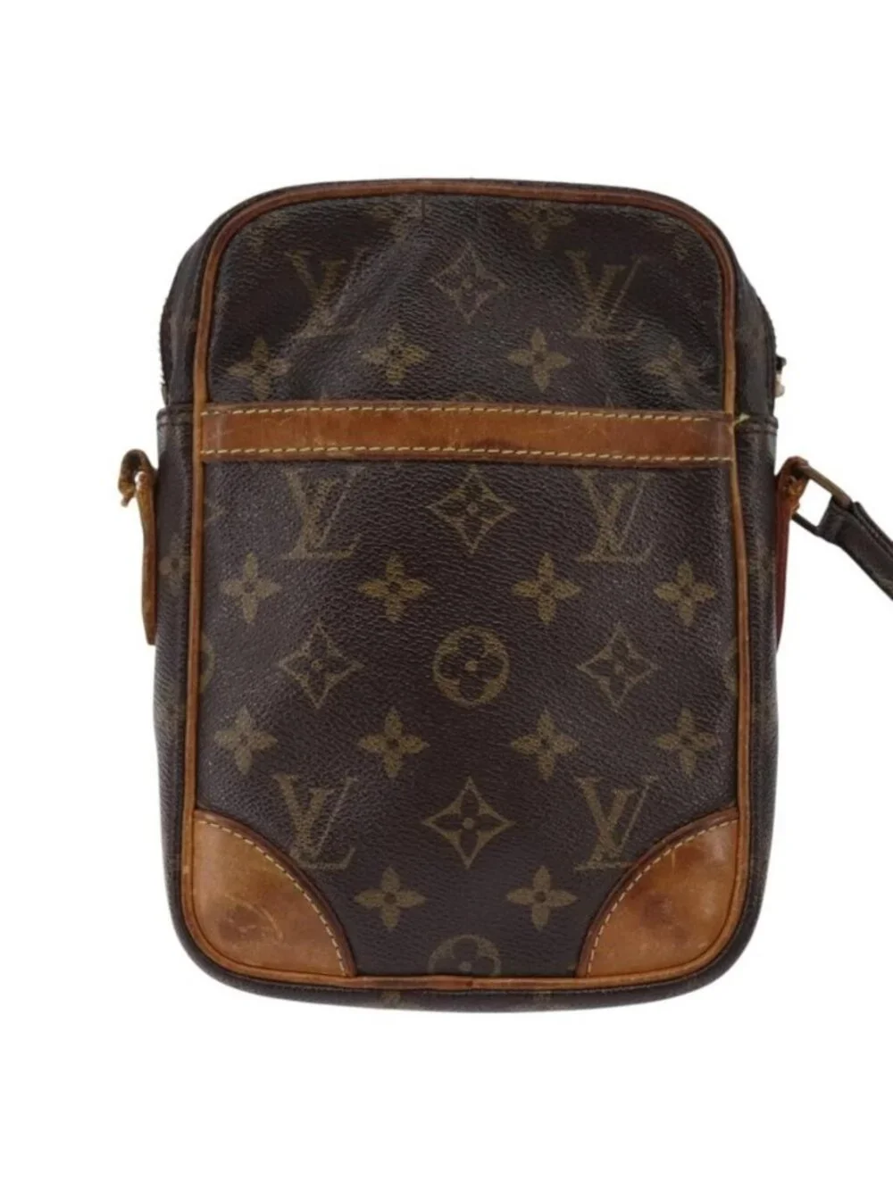 Authentic LOUIS VUITTON Monogram Danube Shoulder Bag M45266 LV - Picture 9 of 16
